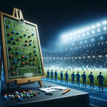 Превью матчей КПЛ: тактическая доска на бровке, команды разминаются на поле